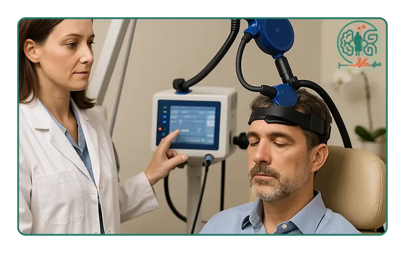 مکانیسم اثر rTMS در کاهش علائم افسردگی